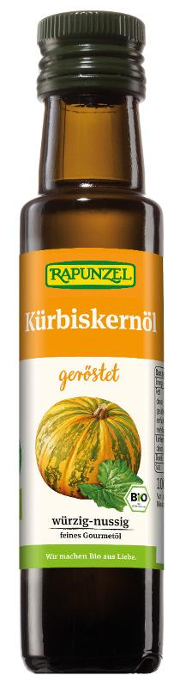 Produktfoto zu Rapunzel - Kürbiskernöl geröstet - 100ml