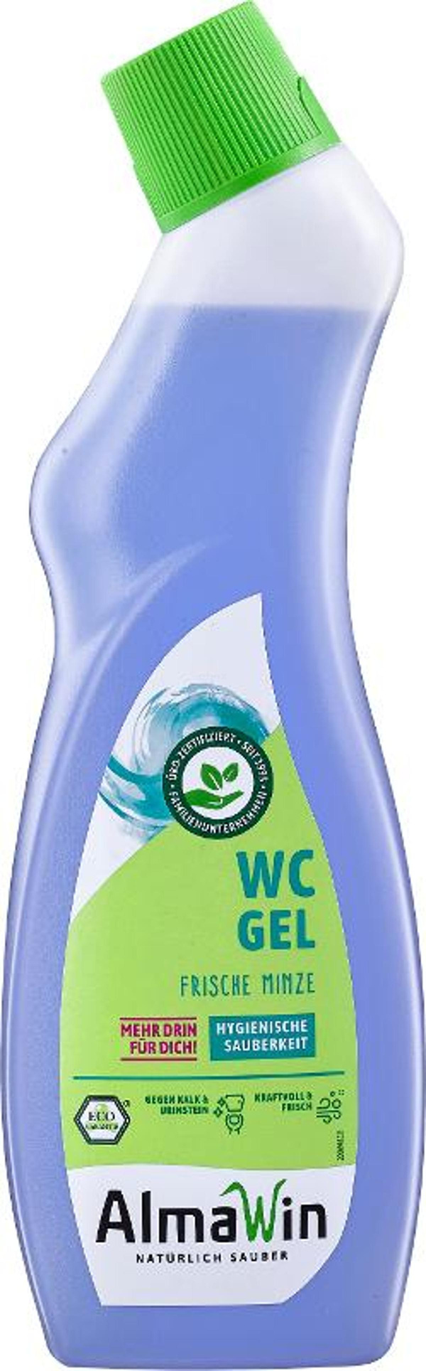 Produktfoto zu AlmaWin - WC Gel, blaues Gel - 0,75l