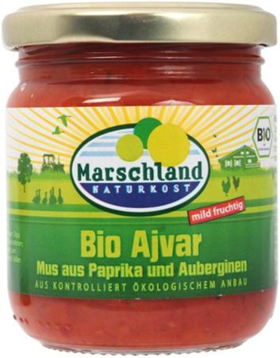Produktfoto zu Marschland - Ajvar mild - 200g