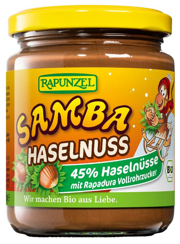 Produktfoto zu Rapunzel - Samba Haselnuss - 250g