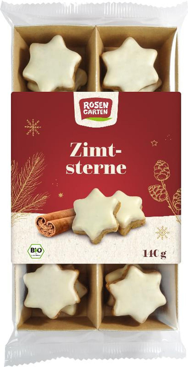 Produktfoto zu Rosengarten - Zimtsterne - 140g