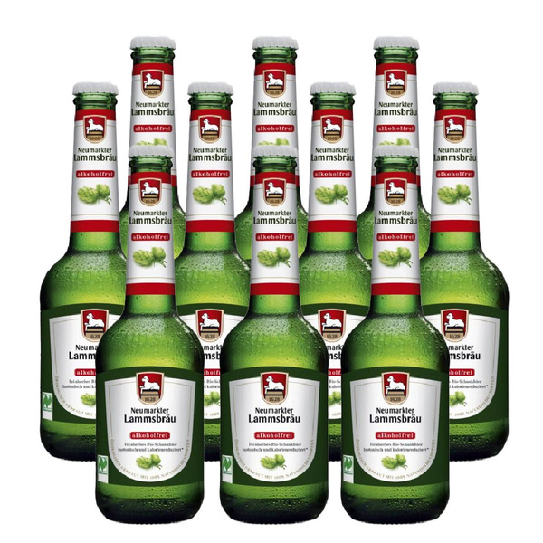 Produktfoto zu Lammsbräu - alkoholfrei - 10 x 0,33l