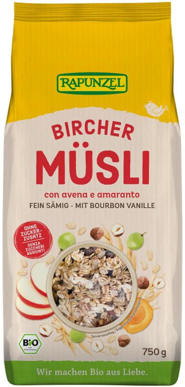 Produktfoto zu Rapunzel - Bircher Müsli - 750g