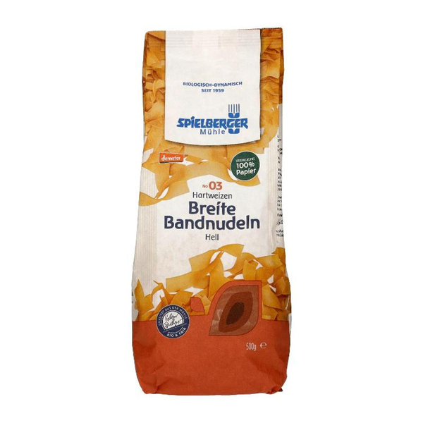 Produktfoto zu Spielberger - Breite Bandnudeln - 500g