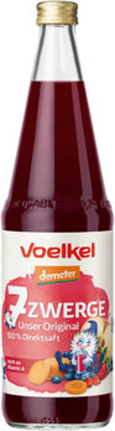Produktfoto zu Voelkel - 7 Zwerge Kindersaft - 0,7l