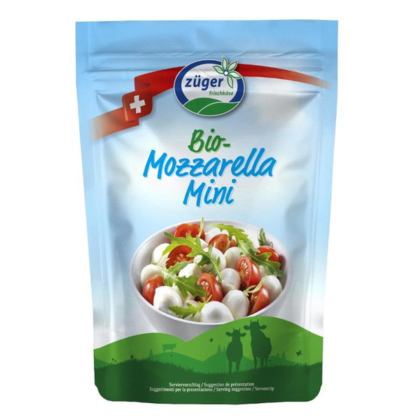 Produktfoto zu Züger - Mozzarella Mini Kugeln - 150g (ca. 20 Stück)