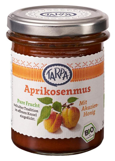 Produktfoto zu Tarpa - Aprikosenmus - 210g