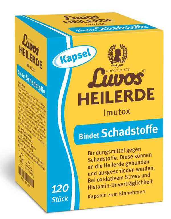 Produktfoto zu Luvos - Heilerde imutox Kapseln - 120 Kapseln