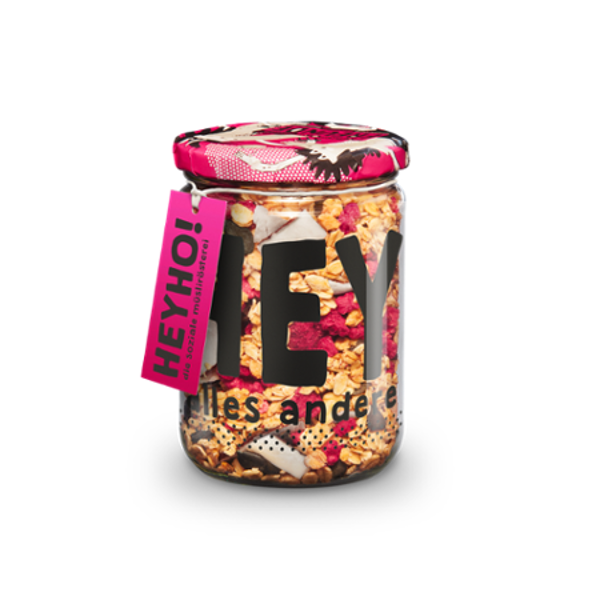 HeyHo! Müsli Frühsportfreunde Handmade Granola 