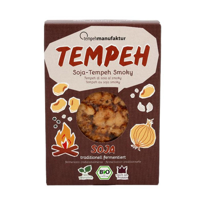 Produktfoto zu tempehmanufaktur - Tempeh Soja Smokey - 200g