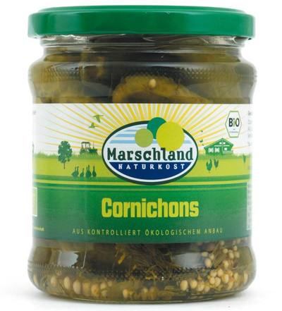 Produktfoto zu Marschland - Cornichons - 370ml