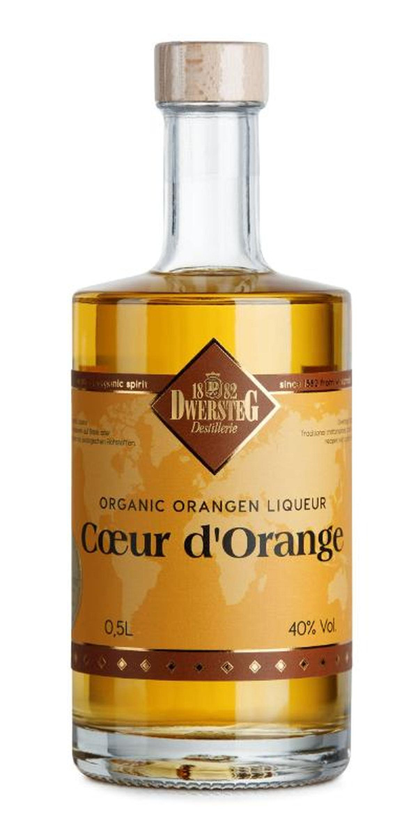Produktfoto zu Dwersteg Destillerie - Orangen Liqueur 40% - 0,5l