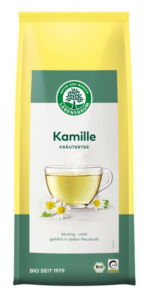 Produktfoto zu Lebensbaum - Kamillentee lose - 80g