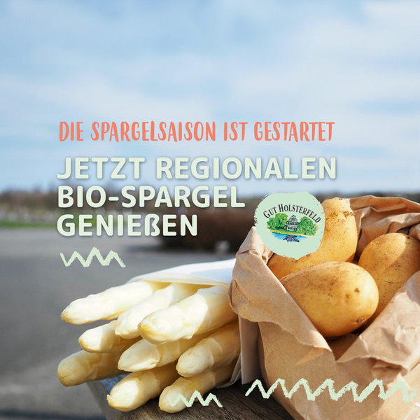 regionaler Bio-Spargel und neue Kartoffeln