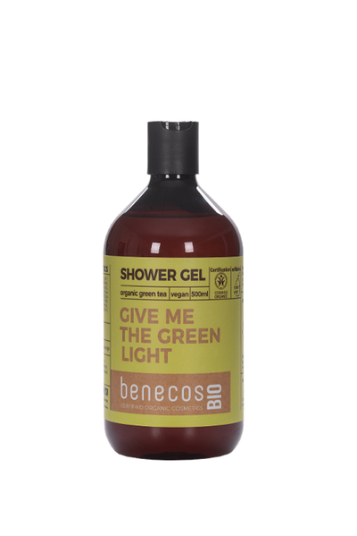 Produktfoto zu Benecos - Duschgel Grüntee ALLES IM GRÜNEN BEREICH - 500ml
