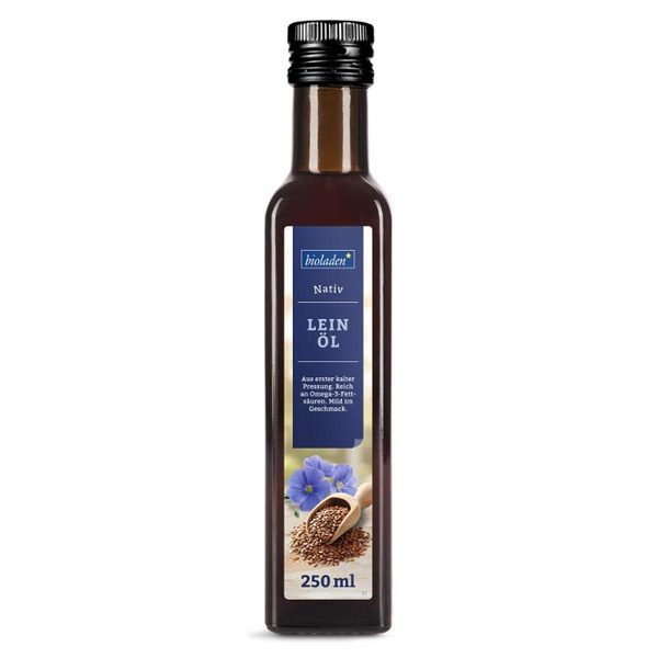 Produktfoto zu bioladen - Leinöl nativ - 250 ml