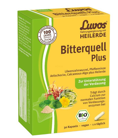 Produktfoto zu Luvos - Heilerde Bitterquell Plus - 30 Kapseln