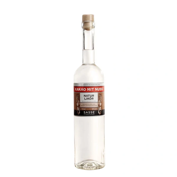 Produktfoto zu Sasse - Kakao mit Nuss Likör - 0,7l