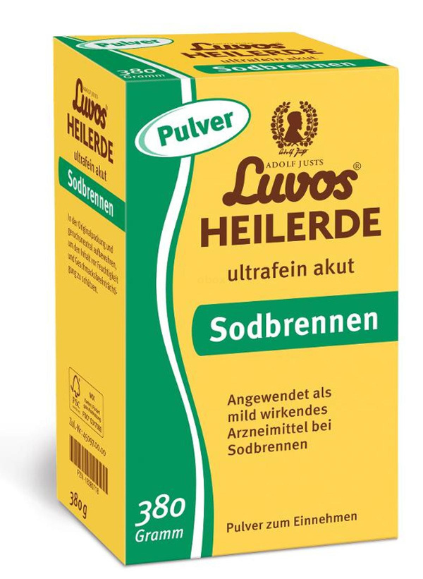 Produktfoto zu Luvos - Heilerde ultrafein akut Sodbrennen FA Pulver - 380g