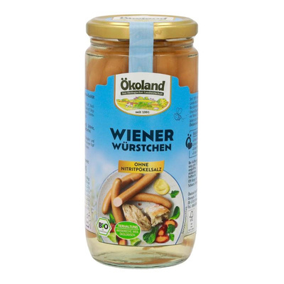 Produktfoto zu Ökoland - Wiener Würstchen - 380g