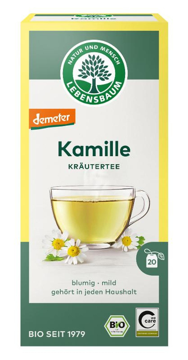 Produktfoto zu Lebensbaum - Kamillen Tee - 30g (20 Beutel)