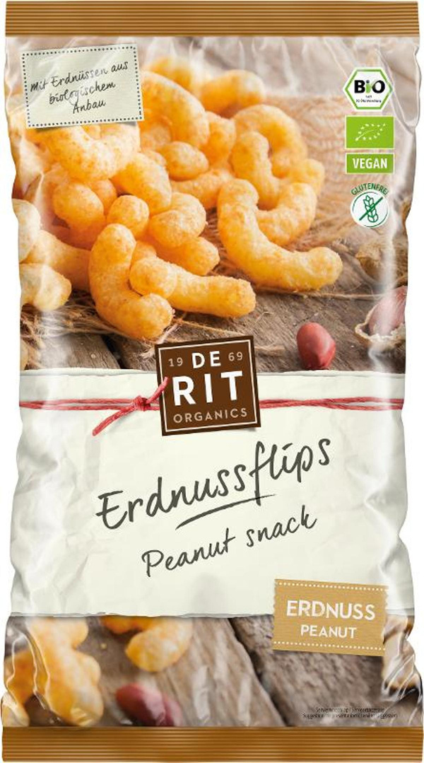 Produktfoto zu De Rit - Erdnuss Flips - 125g
