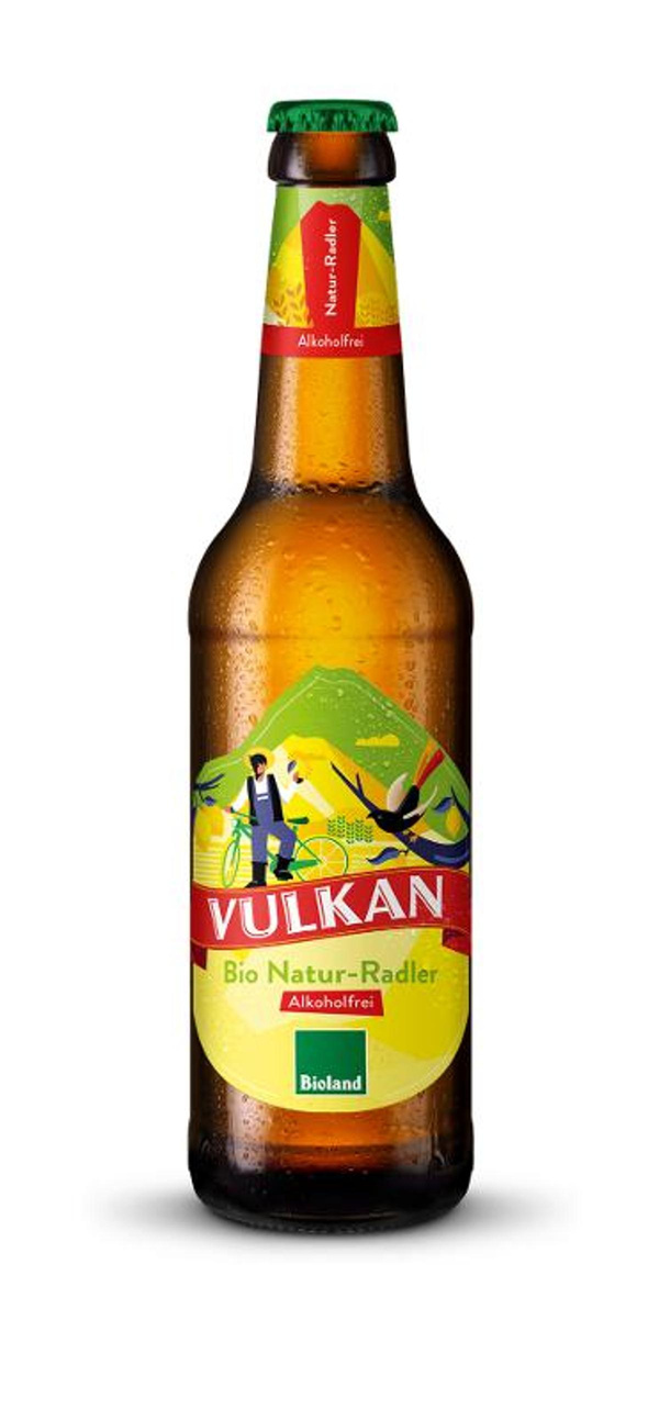 Produktfoto zu Vulkan - Naturradler alkoholfrei - 0,33l