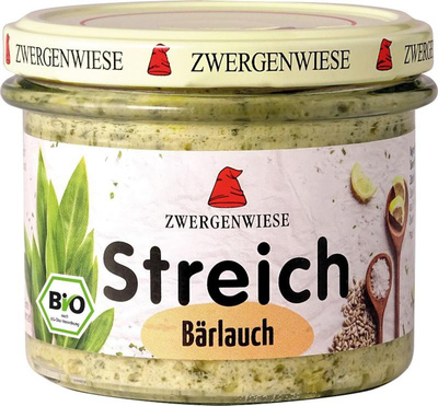 Produktfoto zu Zwergenwiese - Streich Bärlauch - 180g