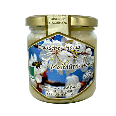Produktfoto zu Imkerei Stefan Dühnen - Maiblütenhonig - 500g