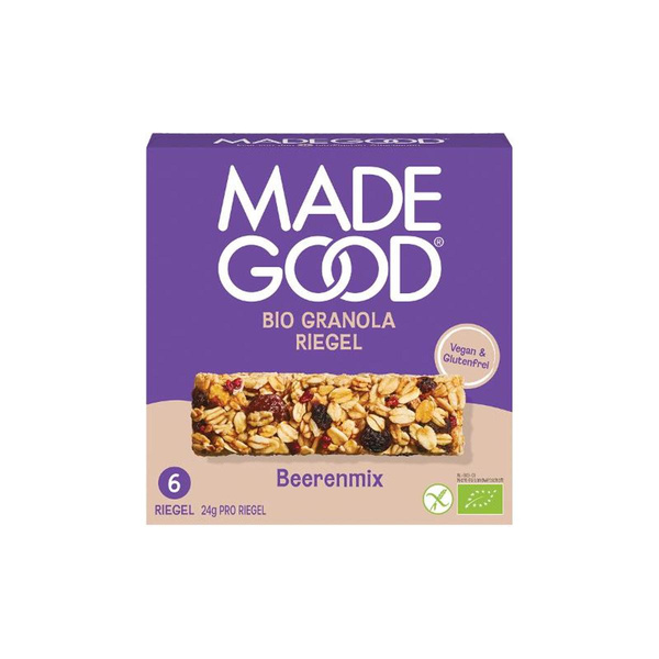 Produktfoto zu MadeGood - Granola Riegel gemischte Früchte - 144g (6 Stück)