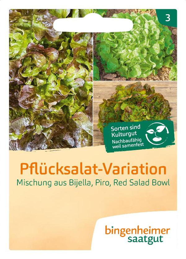 Produktfoto zu Bingenheimer - Saatgut  Pflücksalatmischung