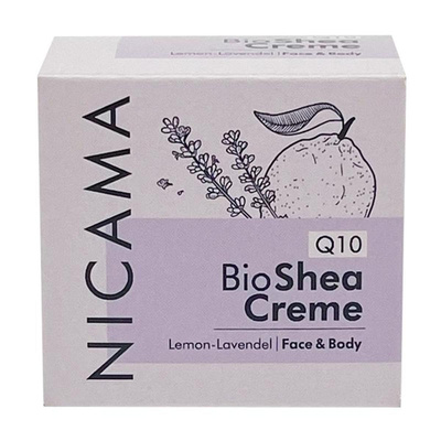 Produktfoto zu Nicama - Q10 Bio Sheacreme Lemon Lavendel - 50ml