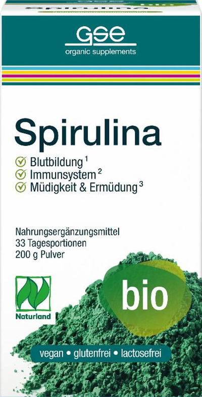 Produktfoto zu Spirulina Pulver - 200g