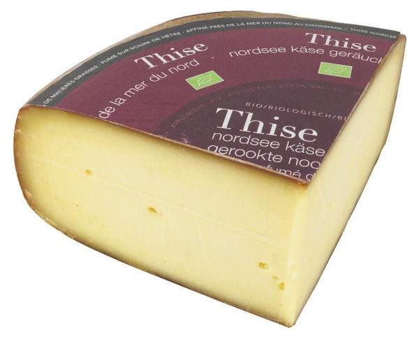 Produktfoto zu Thise - Nordseekäse geräuchert - 30 Wochen gereift, 48% Fett i. Tr.
