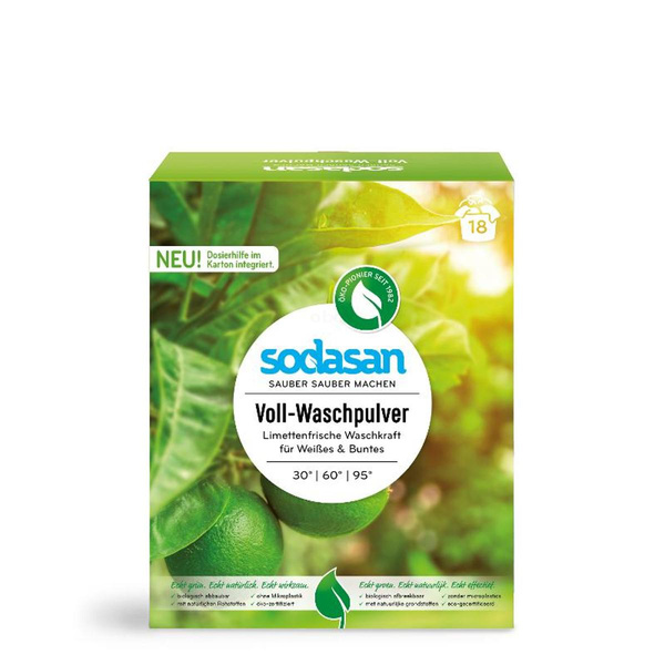 Produktfoto zu Sodasan - Vollwaschmittel Pulver - 1,01kg