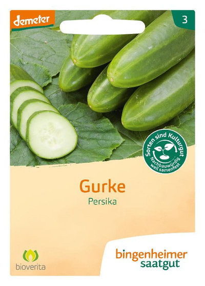 Produktfoto zu Bingenheimer Saatgut - Freiland Gurken