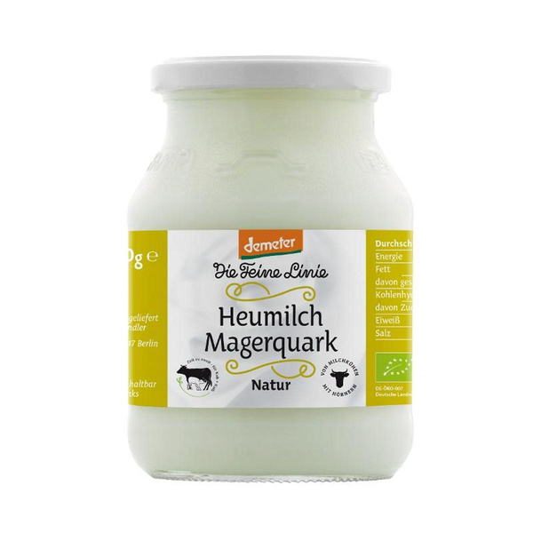Produktfoto zu Die feine Linie - Heumilch-Quark, mager - 500g