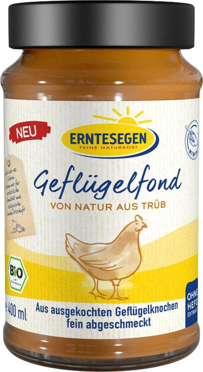 Produktfoto zu Erntesegen - Geflügelfond - 400g