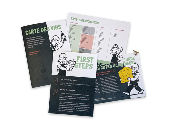 Produktfoto zu Käse-Tasting-Infoset