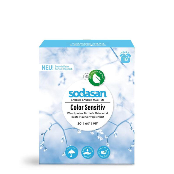 Produktfoto zu Sodasan - Color Waschmittel sensitiv - 1,01kg