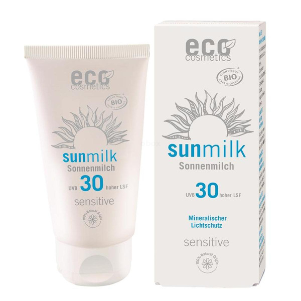 Produktfoto zu Eco Cosmetics - Sonnenmilch LSF 30 sensitive - 75ml