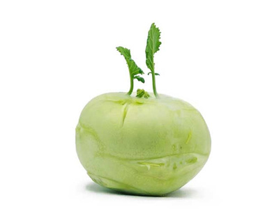 Produktfoto zu Kohlrabi ohne Grün, erste deutsche Ernte (etwas klein)