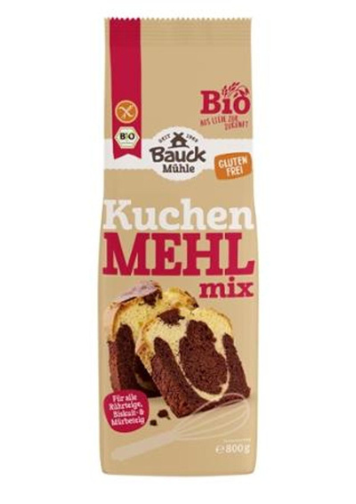 Produktfoto zu Bauck - Mehl Mix Kuchen, glutenfrei - 800g