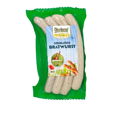 Produktfoto zu Ökoland - Bio-Bratwürste - 180g (4 Stück)