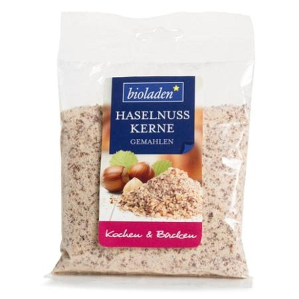 Produktfoto zu bioladen - Haselnusskerne natur gemahlen - 100g