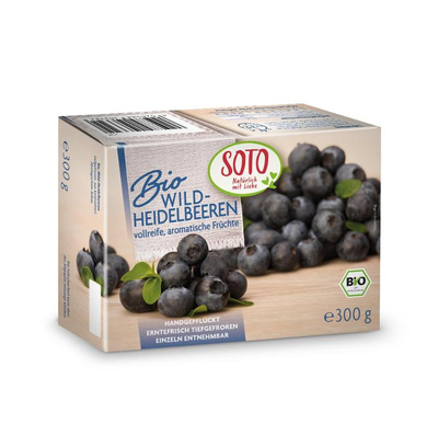 Produktfoto zu SOTO - Wildheidelbeeren, tiefgekühlt - 300g