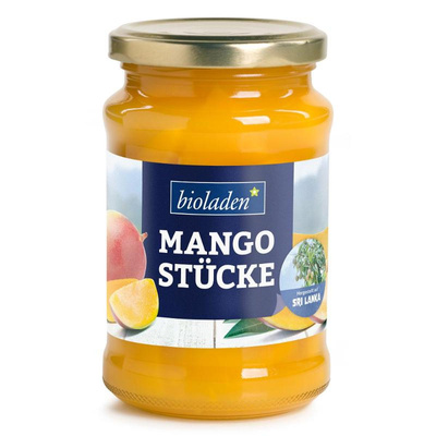 Produktfoto zu bioladen - Mangostücke - 370ml