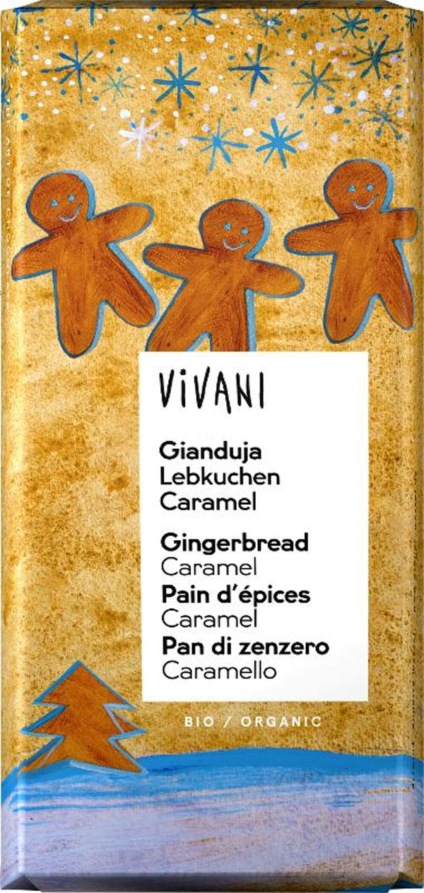 Produktfoto zu Vivani - Lebkuchen Karamell Schokolade - 100 g