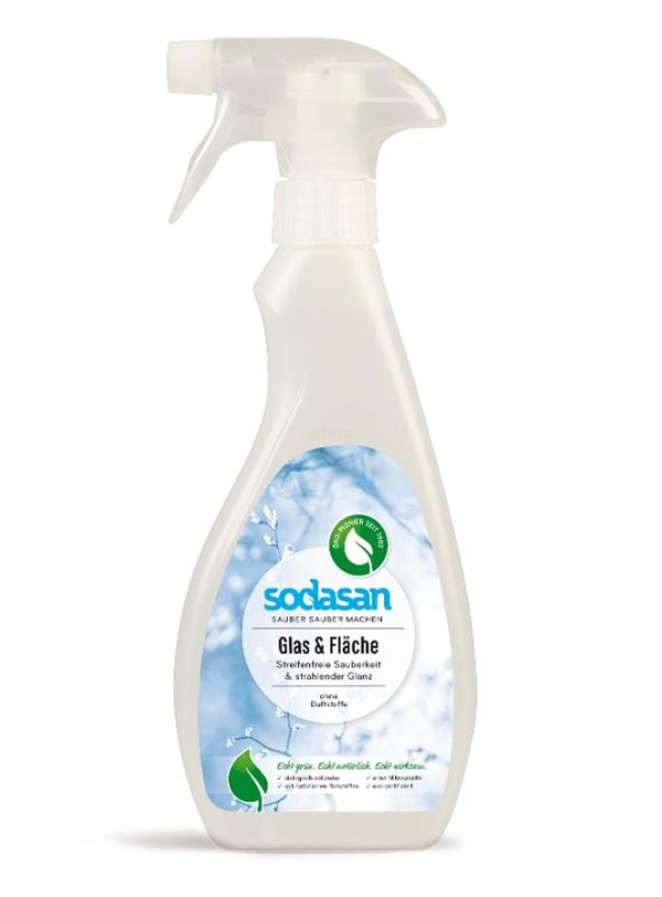Produktfoto zu Sodasan - Glasreiniger mit Sprühpistole - 500ml
