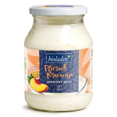 Produktfoto zu bioladen - Joghurt Pfirsich-Maracuja, 3,8% - 500g
